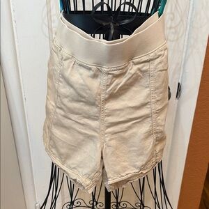 Faherty High Waist Tan Shorts-Sz M